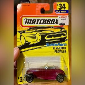 Matchbox SuperFast Plymouth Prowler - Red
